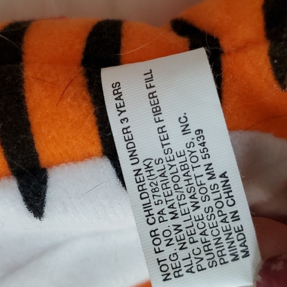 Authentic 90s Vintage Tony the Tiger Kellog Frosted Flakes 8" Stuffed Plush 1997 - Picture 10 of 10